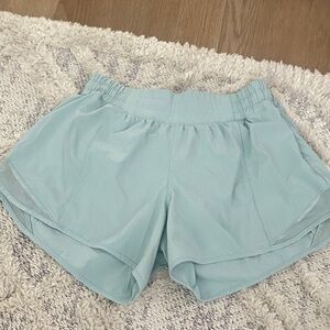 Lululemon light blue Hotty hots size 8